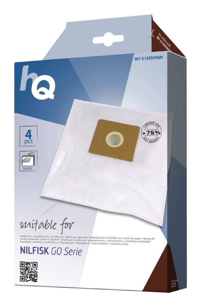 Hq w7-51559 n stofzuigerzak nilfisk go-serie