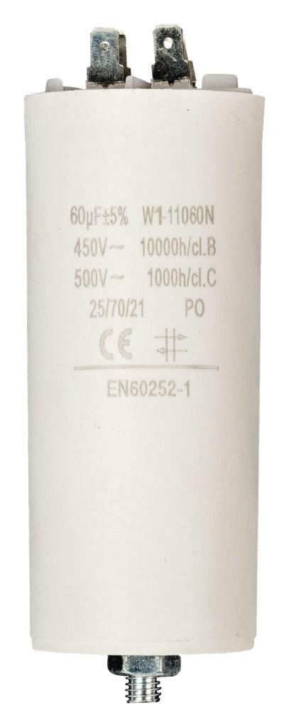 Fixapart w1-11060n condensator 60.0 uf 450 v + aarde