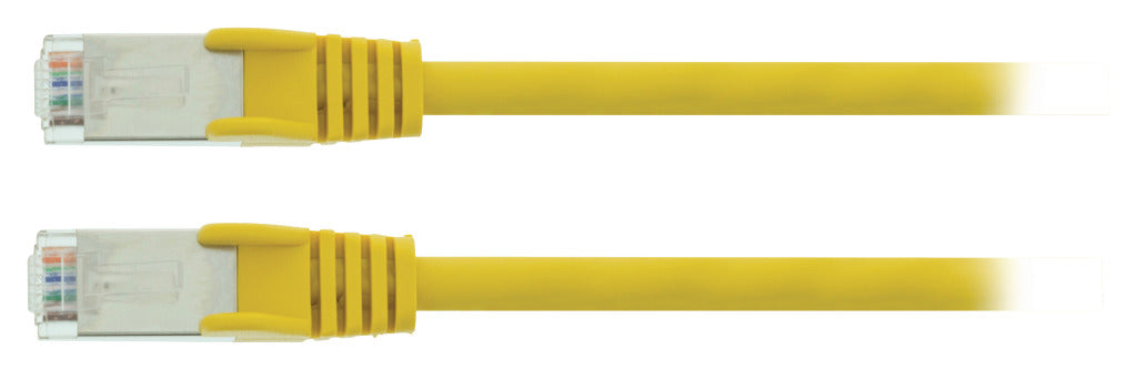 Valueline vlcp85121y025 cat5e sf utp netwerkkabel rj45 (8 8) male - rj45 (8 8) male 0.25 m geel