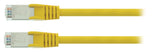 Valueline vlcp85121y025 cat5e sf utp netwerkkabel rj45 (8 8) male - rj45 (8 8) male 0.25 m geel