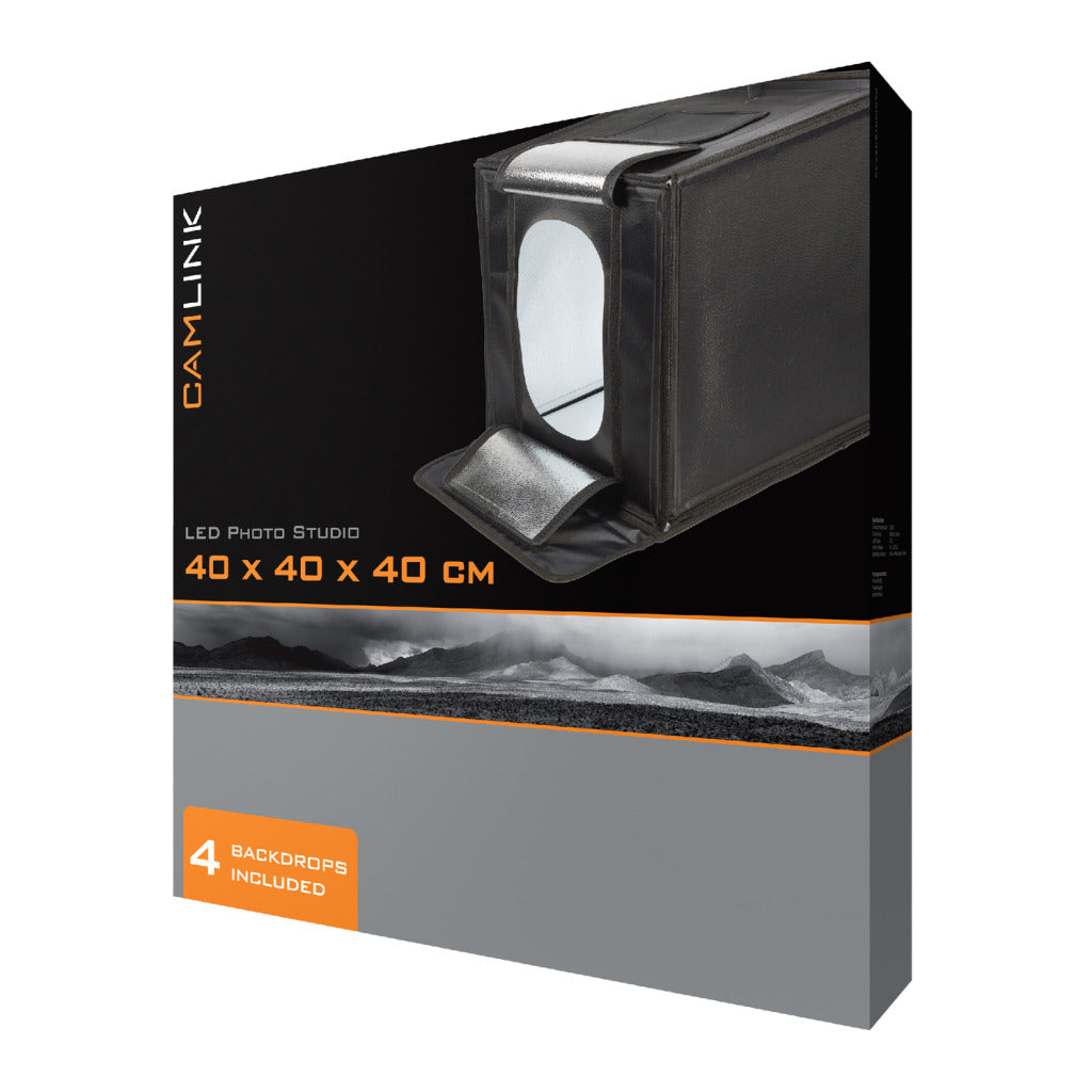 Camlink cl-ledstudio40 professionele foto studio kit