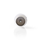 Nedis csgp40940wt coaxadapter iec (coax) male - iec (coax) male wit