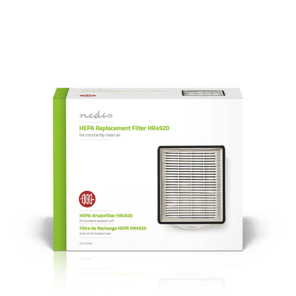 Nedis vcfi215hep hepa-filter philips clain air hr4920