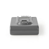 Nedis v2ahdy21v602 stofzuiger-accu li-ion 21,6 v 2 ah 43,2 wh vervanging voor dyson dc16-serie