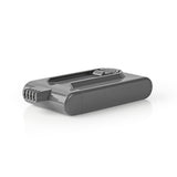 Nedis v2ahdy21v602 stofzuiger-accu li-ion 21,6 v 2 ah 43,2 wh vervanging voor dyson dc16-serie