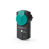 Nedis rfpom120fbk rf smart stekker outdoor ip44 aan uit rf mesh range extender schuko type f 3680 w