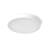 Nedis wifilaw20wt wi-fi smart plafondlamp rond oslash; 30 cm warm tot koel wit 1200 lm 18 w slank design aluminium