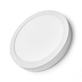 Nedis wifilaw20wt wi-fi smart plafondlamp rond oslash; 30 cm warm tot koel wit 1200 lm 18 w slank design aluminium