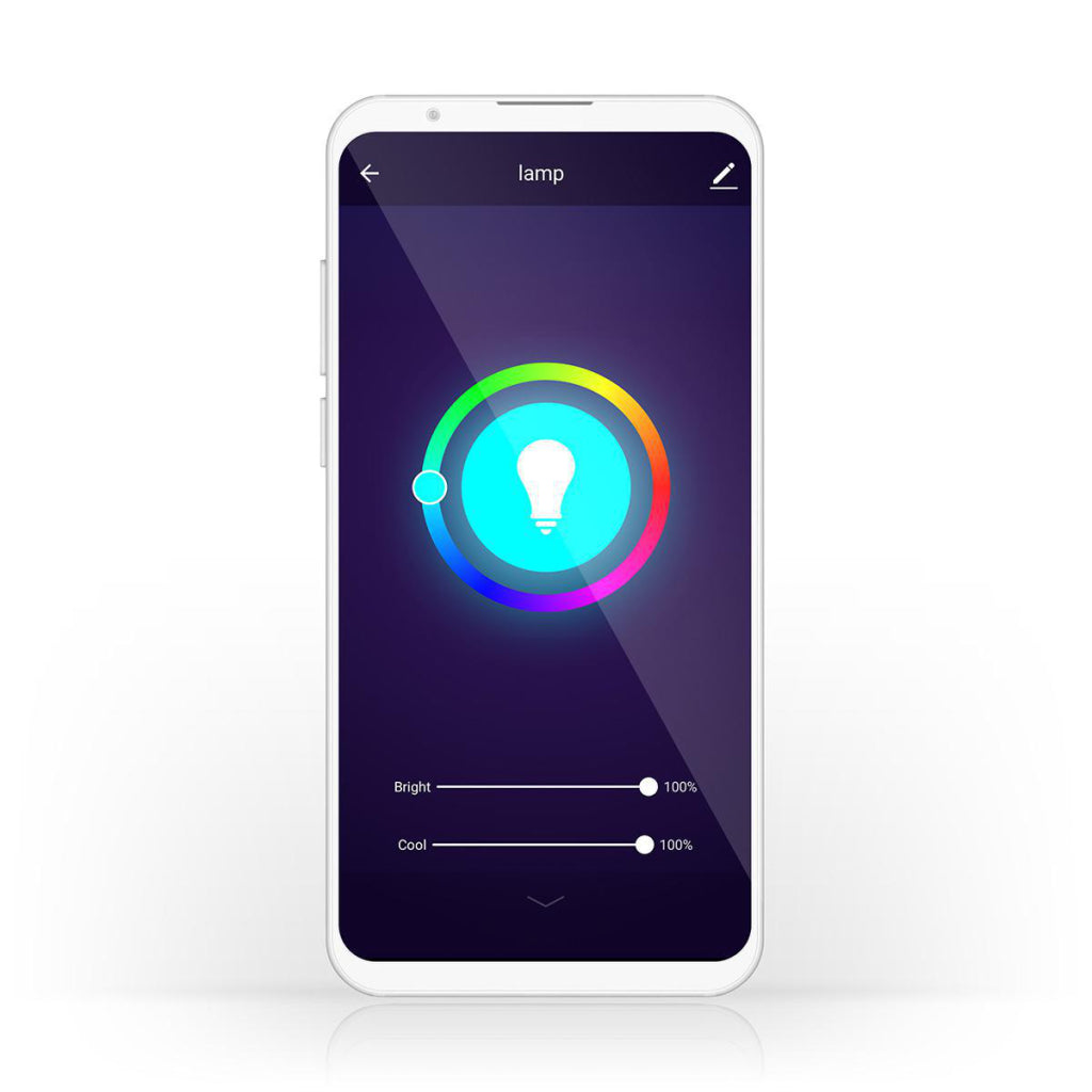Nedis wifilc11wte14 wi-fi smart led-lamp full colour en warm-wit e14