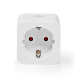 Nedis wifip131fwt smartlife smart stekker wi-fi 1 stuks 3680 w type f (cee 7 3) -10 - 45 °c android ios wit