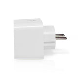 Nedis wifip131fwt smartlife smart stekker wi-fi 1 stuks 3680 w type f (cee 7 3) -10 - 45 °c android ios wit