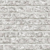 Noordwand behang topchic brick wall donkergrijs