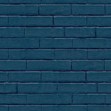 Noordwand behang good vibes brick wall blauw