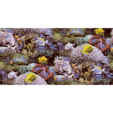 Noordwand behang good vibes coral and tropical fish geel en paars