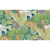 Noordwand behang good vibes jungle animals groen en zwart