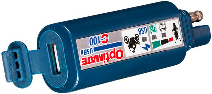 Tecmate usb-laadapparaat o-100