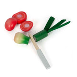 Small foot - houten snij- en groenten speelset fresh, 14dlg.