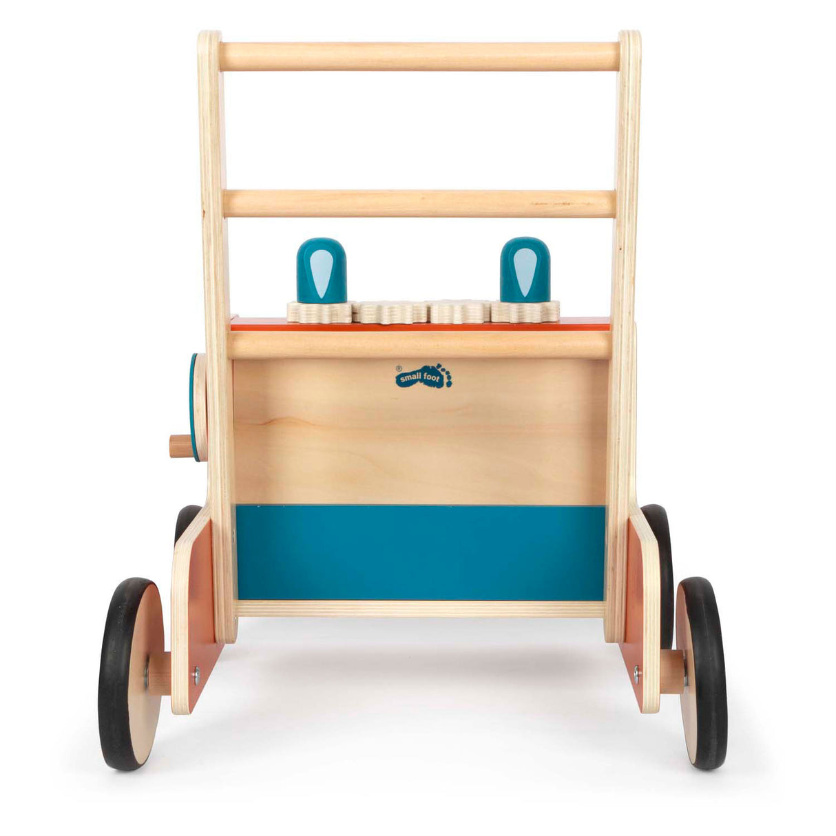 Small foot - houten loopwagen brandweer