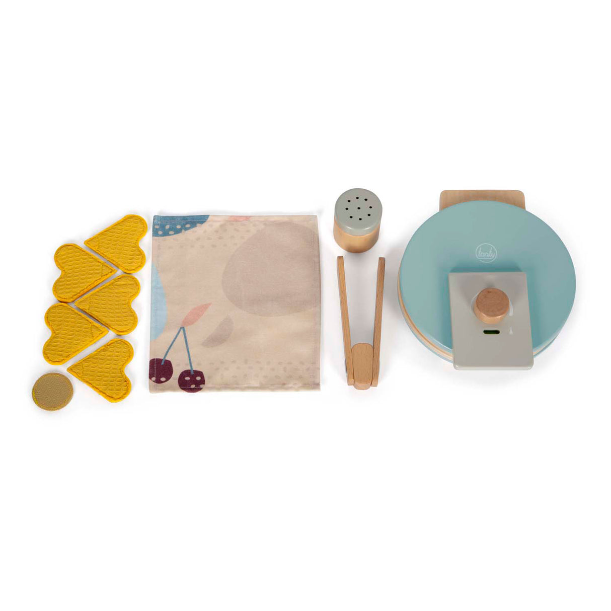 Small foot - houten wafelijzer speelset, 10dlg.