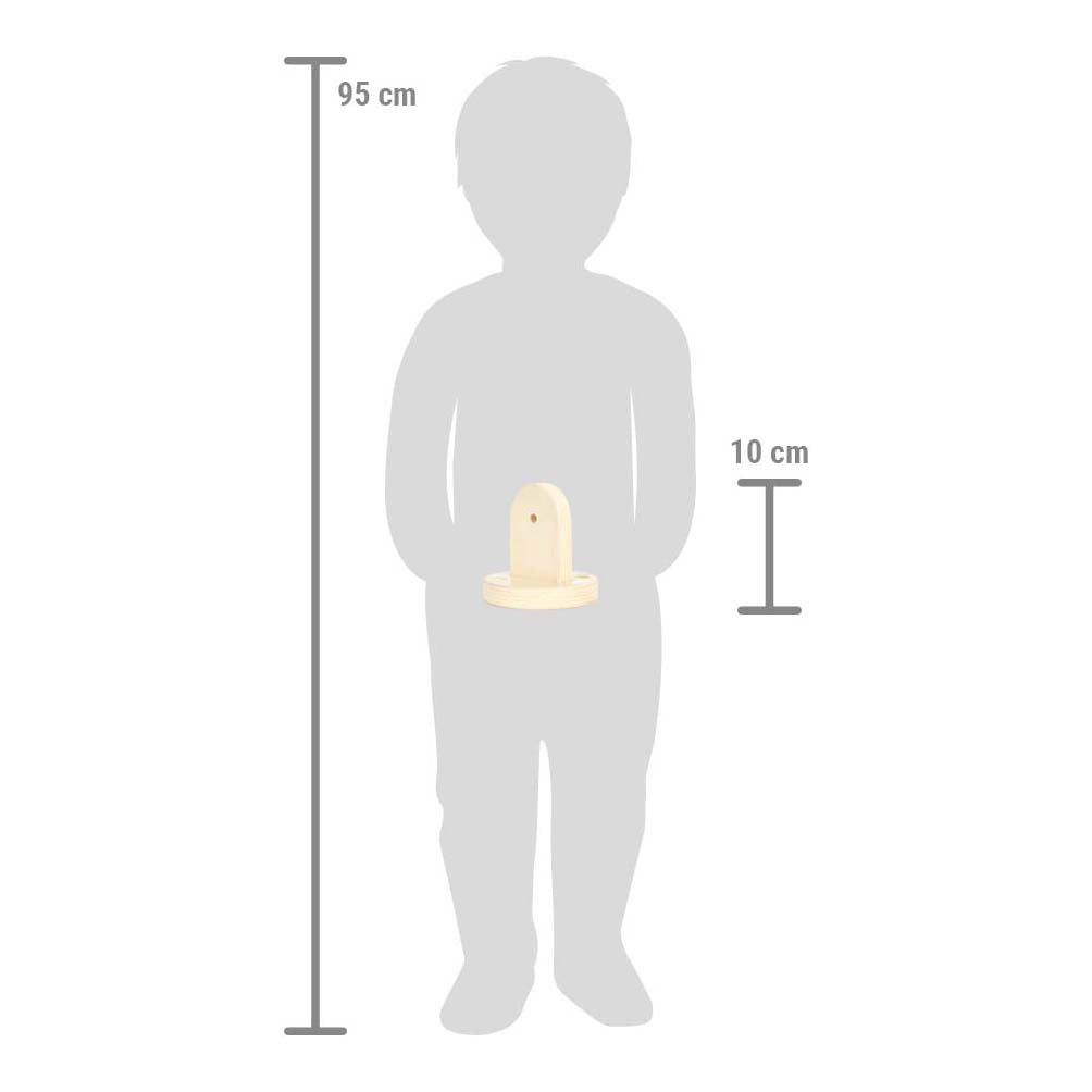Small foot - wandrek steunen voor klimrek adventure, set van 4
