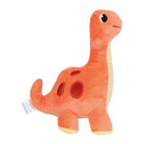 Small foot - pluche dinosaurus rood