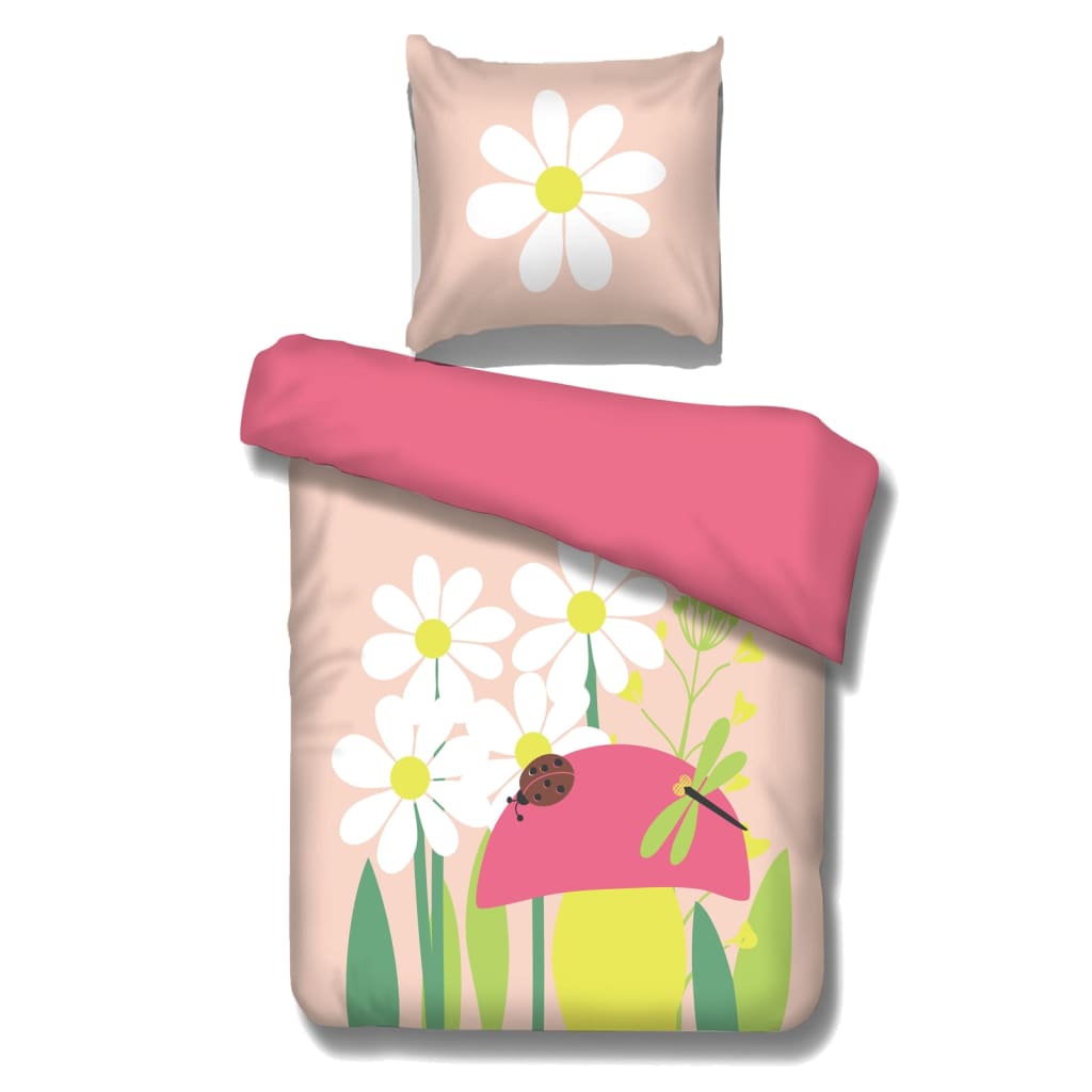 Vipack dekbedovertrekset spring 195x85 cm katoen