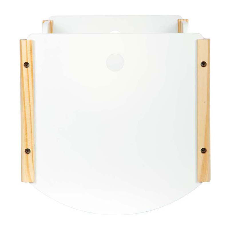 Knus small foot - houten poppenbed wit little button