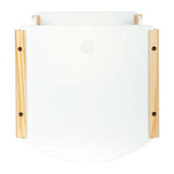 Knus small foot - houten poppenbed wit little button