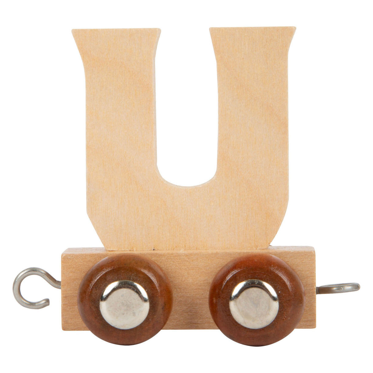 Small foot - houten lettertrein - u - 12 stuks