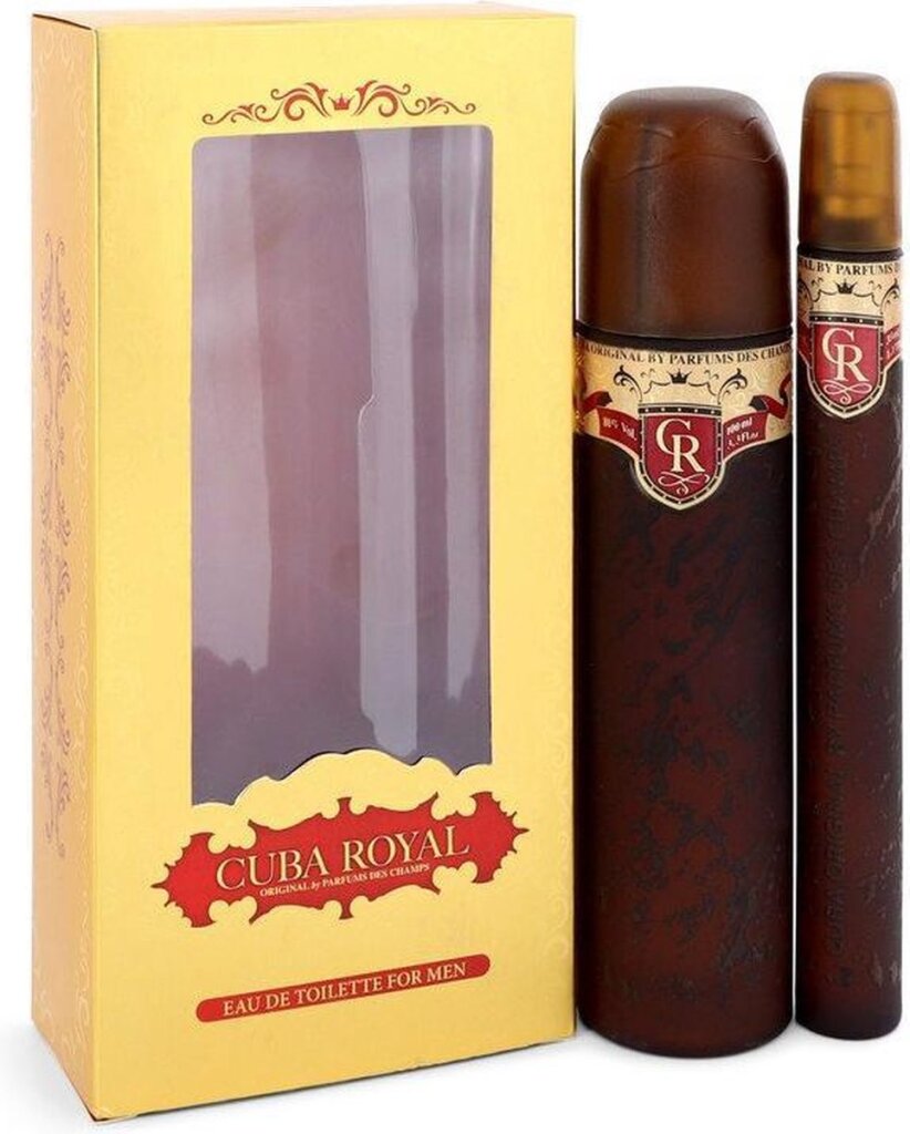 Jean-pierre sand cuba royal by fragluxe - gift set - 100 ml eau de toilette spray + 30 ml eau de toilette spray