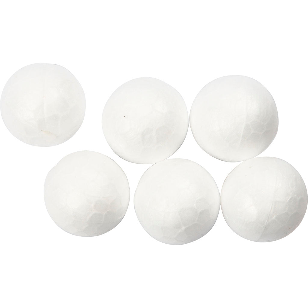Creativ company ballen, d 1,5 cm, wit, 200 stuk 1 doos