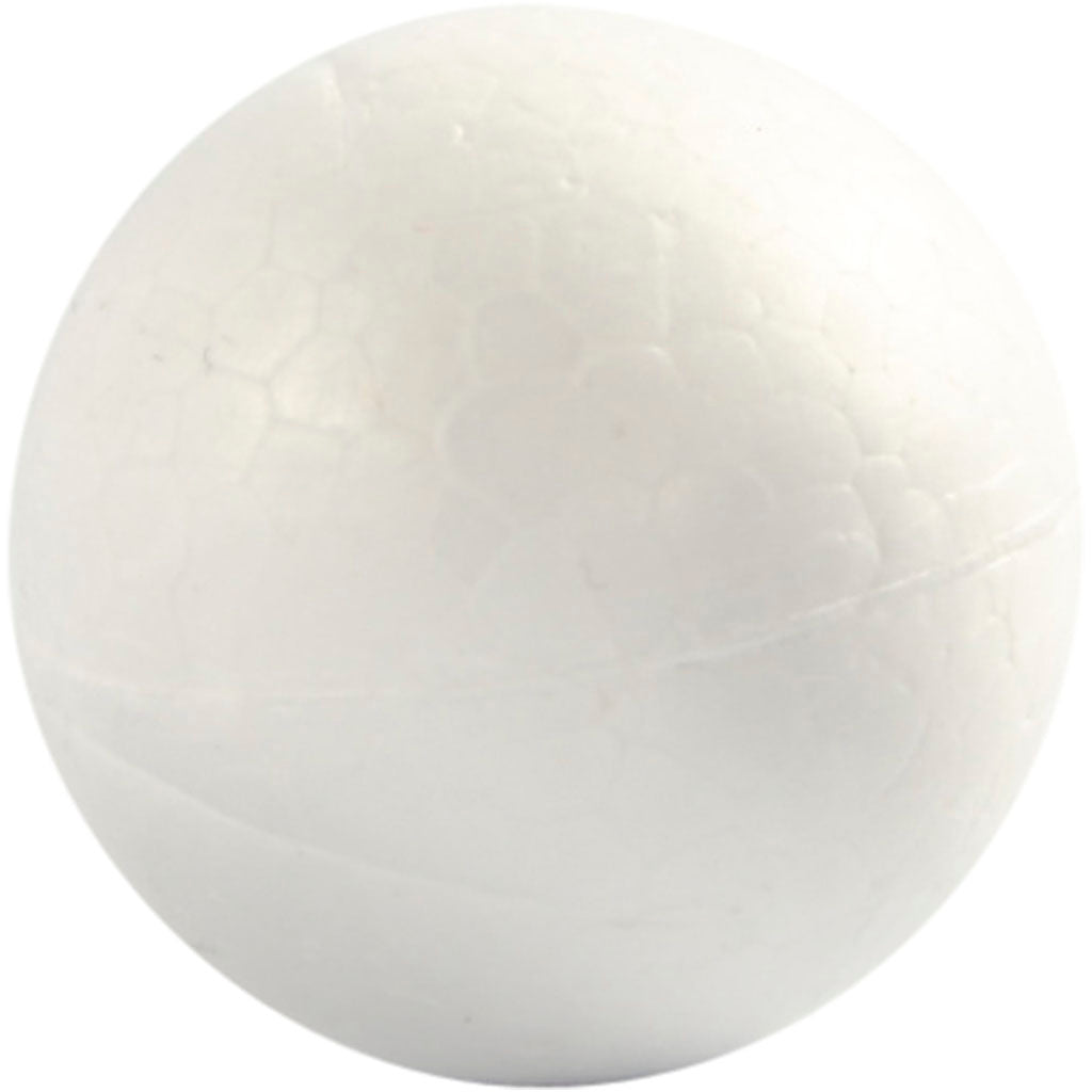 Creativ company ballen, d 4 cm, wit, 10 stuk 1 doos