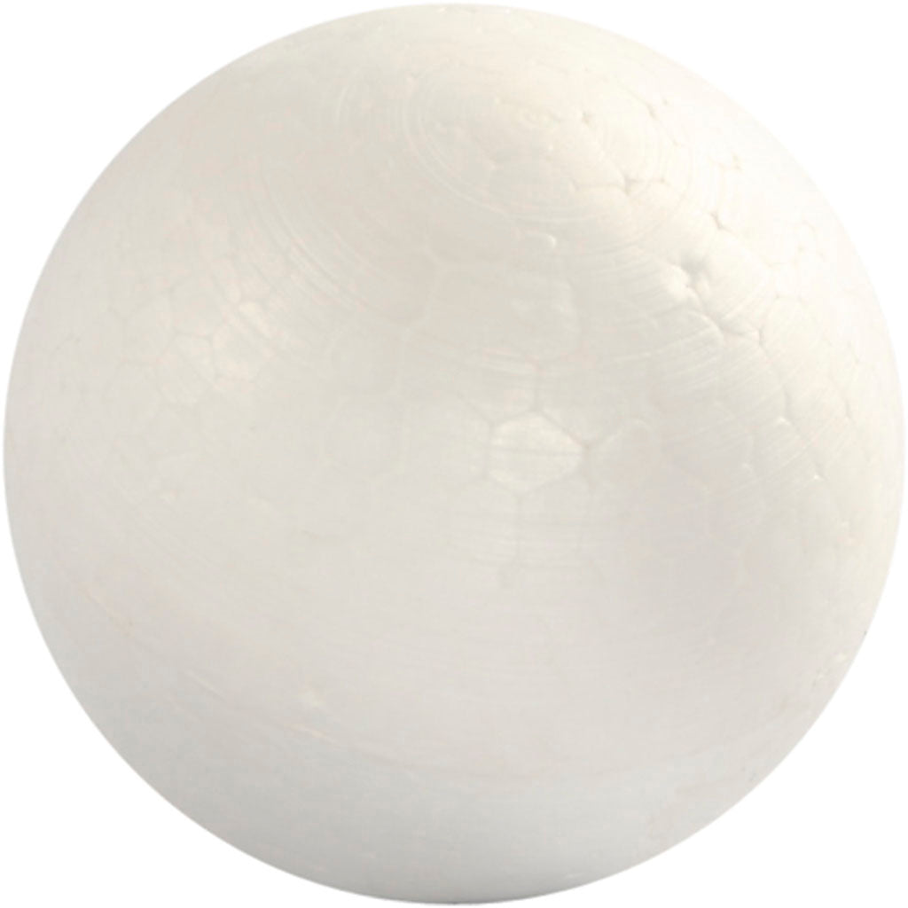Creativ company ballen, d 6 cm, wit, 5 stuk 1 doos