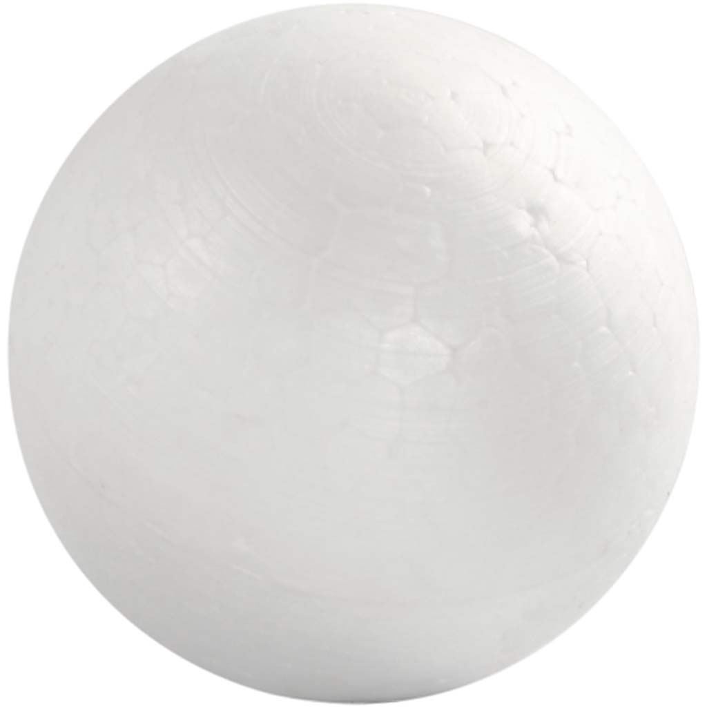Creativ company ballen, d 6 cm, wit, 50 stuk 1 doos
