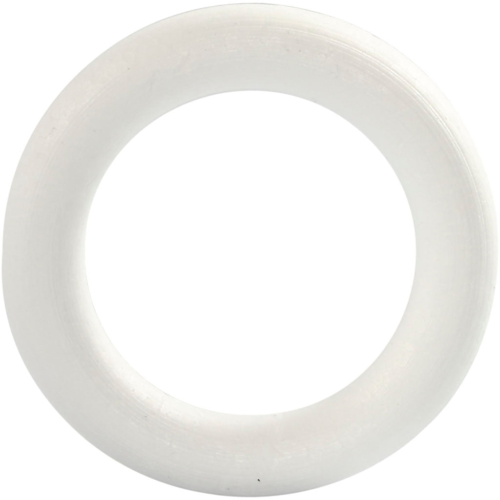 Creativ company ring, afm 12 cm, dikte 20 mm, wit, 1 stuk