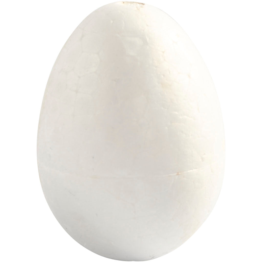 Creativ company eieren, h: 6 cm, wit, 5 stuk 1 doos