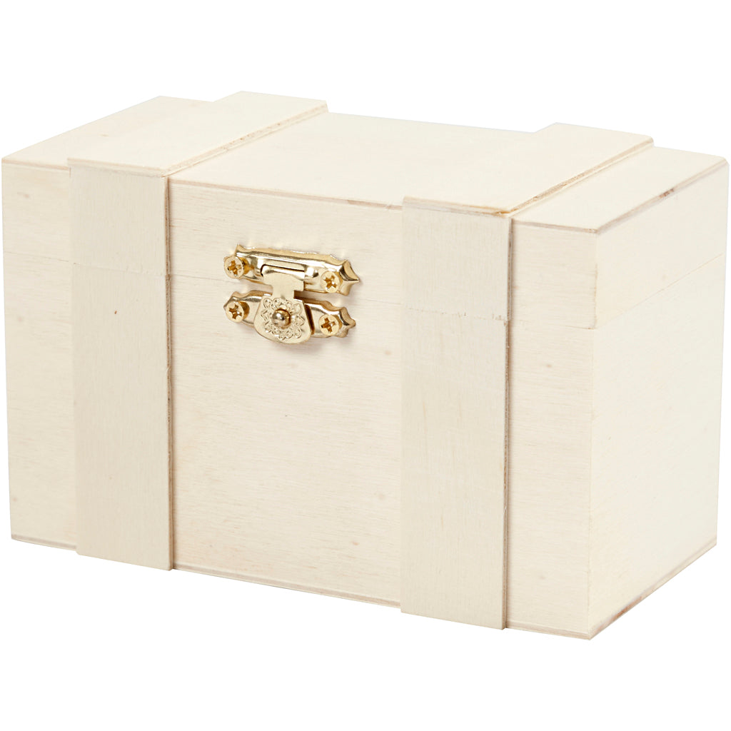 Creativ company schatkist, h: 7,5 cm, l: 12 cm, b: 6 cm, 1 stuk