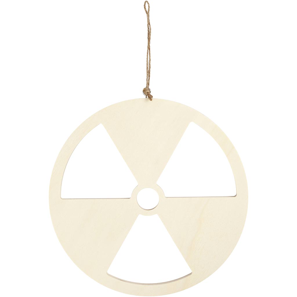Creativ company schild, geen kernenergie, afm 21,3 cm, dikte 0,9 cm, 1 stuk