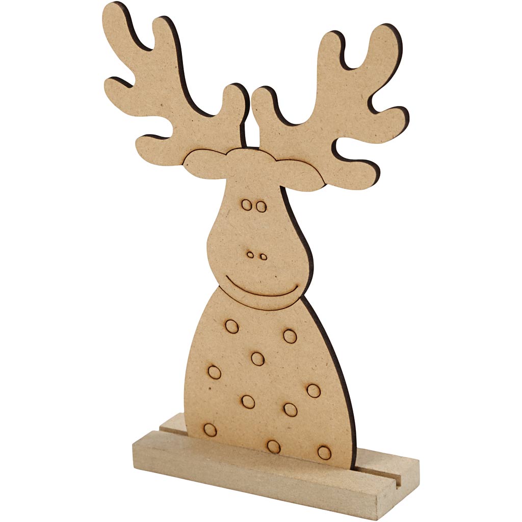 Houten Kerstfiguur Rendier