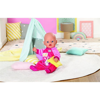 Zapf baby born romper roze 43 cm