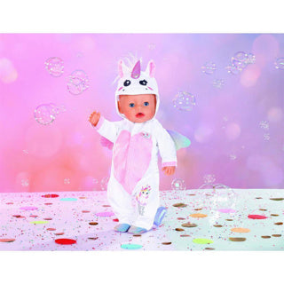Zapf baby born unicorn onesie 43 cm