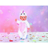 Zapf baby born unicorn onesie 43 cm