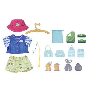 Baby born fisherman outfit