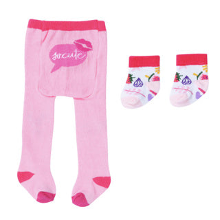 Baby born tights socks, 2 ass. 43cm