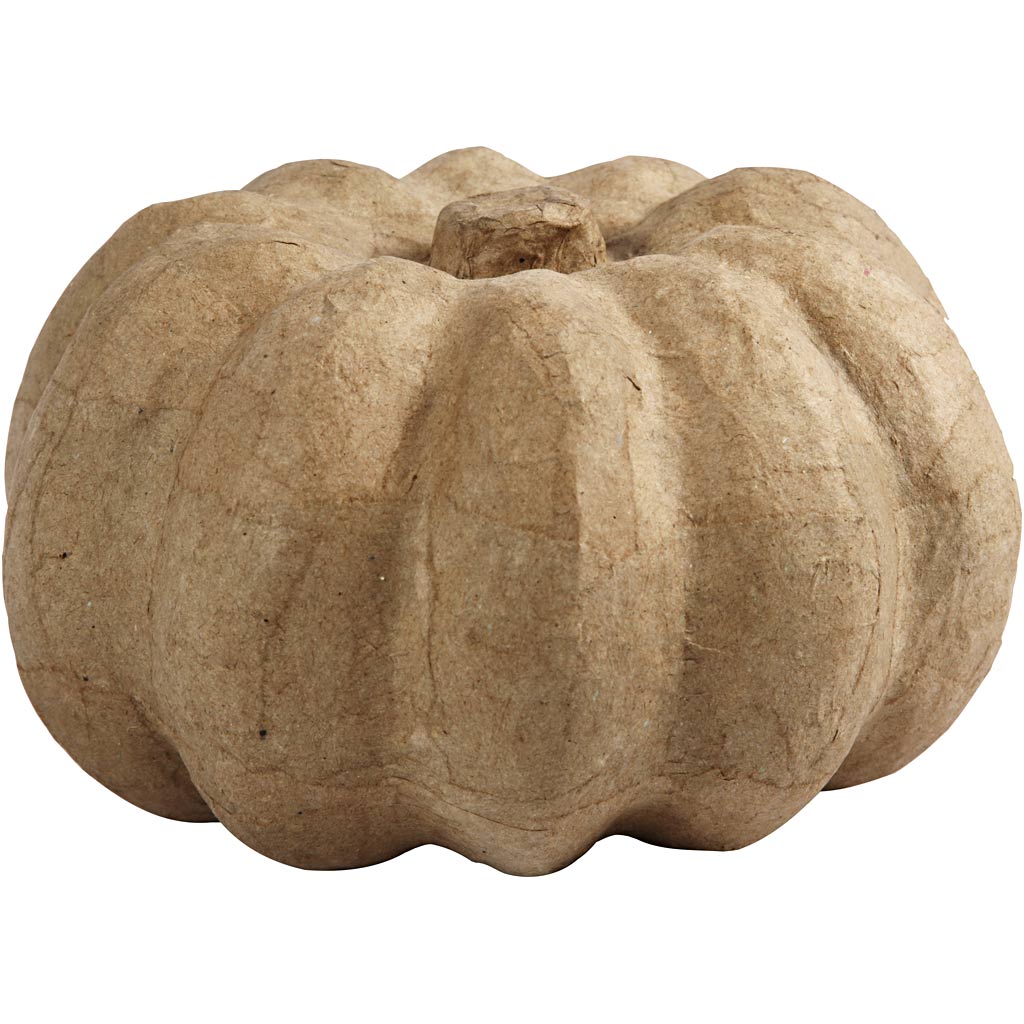 Creativ company pompoen, h: 10 cm, d 16 cm, 1 stuk