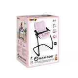 Poppenstoel kinderstoel maxi cosi zacht roze