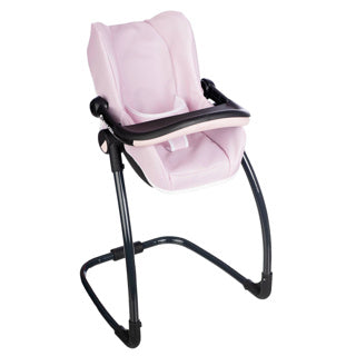 Poppenstoel kinderstoel maxi cosi zacht roze