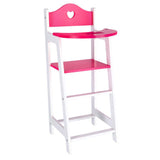 My beautiful dolls room poppenmeubel poppenstoel wit 22 x 27 x 53 cm