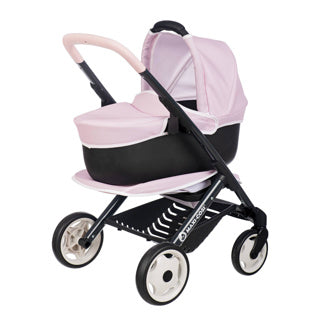 Poppenwagen quinny maxi cosi 3 in 1 zacht roze