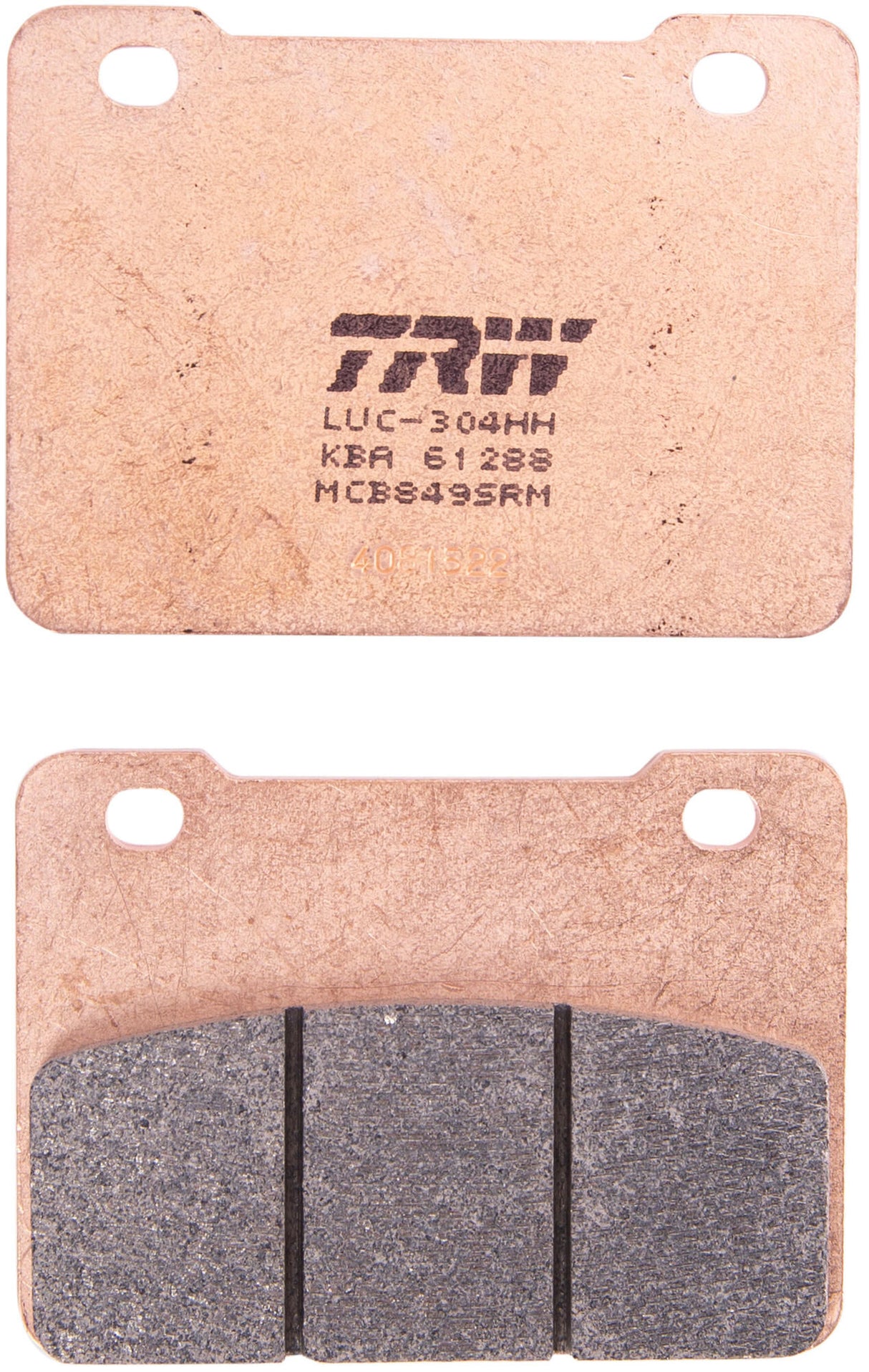 Trw remblokken mcb 849 brake pad mcb 849 srm sintered metal
